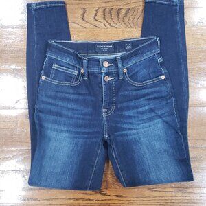 Lucky Brand Women's Skinny Jeans - Dark Wash Blue